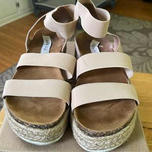 Steve Madden Kimmie Platform Sandal in Blush